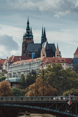 Fototapeta na wymiar A View of Prague, Czech Republic