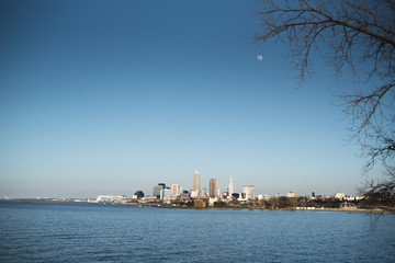 Cleveland Ohio Skyline