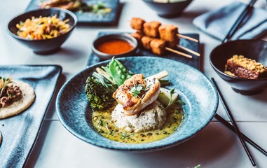 fancy meal