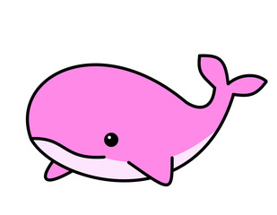 クジラ(ピンク、目光)