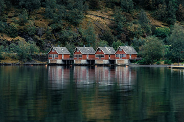 Fisherman cabin in Flam - Norway