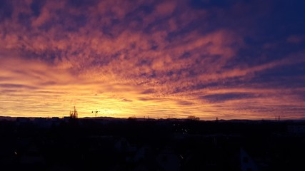 Magnifique coucher de soleil