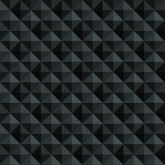 Deep dark grey rhombus pattern. Texture for wallpaper, wrapping, banners, etc.