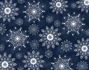 snowflake pattern background