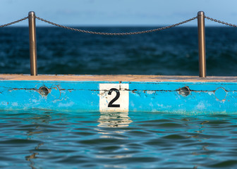 Number two, Swimming pool by the sea, Sydney Australia