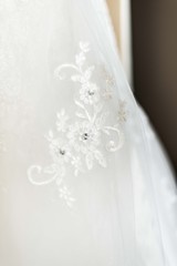 wedding dress detail