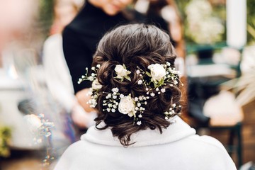 wedding hair