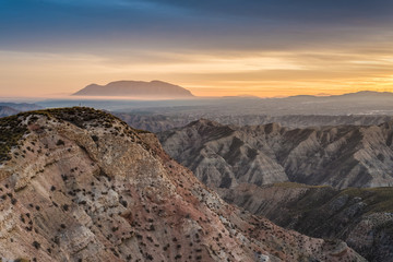Hoya de Guadix in Andalusia, Spain