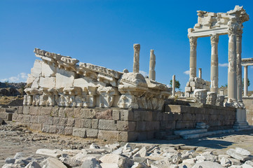 Ruins of Pergamo, southwest Turkey