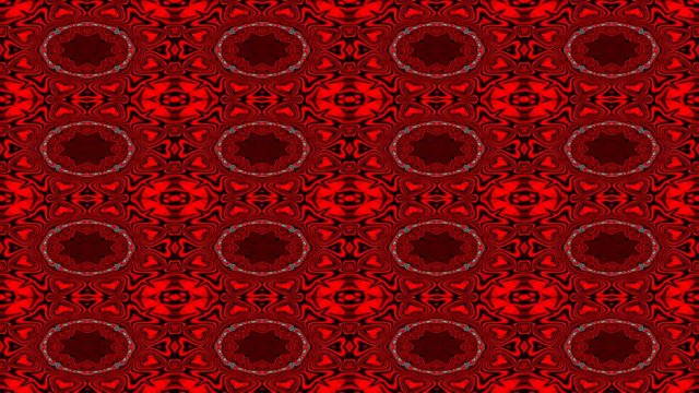 Beautiful abstract kaleidoscope that shines, bright light that regulates subtle colorful movements, black background