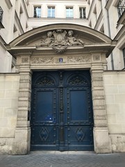 Fototapeta na wymiar Portes et grilles de Paris
