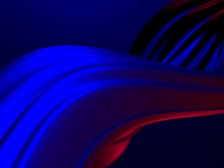 Colorful Liquid metallic wavy background