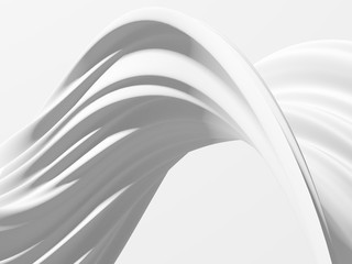 White abstract liquid wavy background