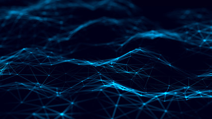 Data technology background. Abstract digital background. Science background. Technological background. Matrix. Binary Code. 3D rendering. 4k.