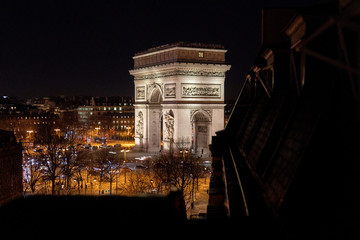 Magnifique vue dans les rues de Paris