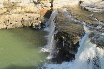 Cataract Falls from the Side