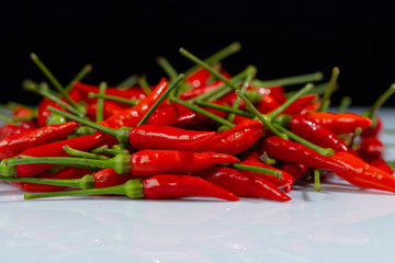 Chili Pepper, native to the tropical regions of the Americas