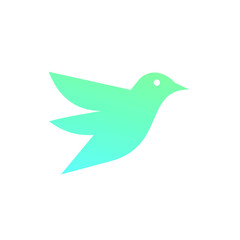 Fototapeta premium bird logo 