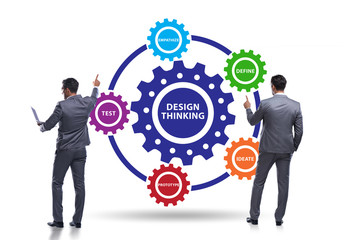 Design thinking concept in software development