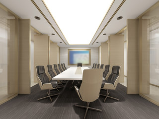 3D rendering conference room 