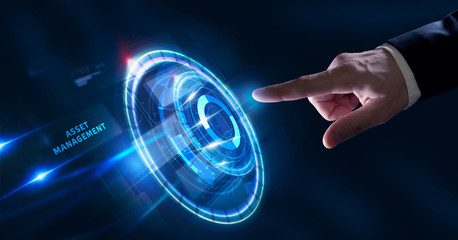 Business, Technology, Internet and network concept. Digital Marketing content planning advertising strategy concept. Asset management