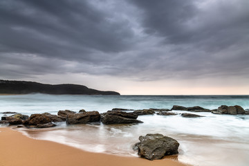 Moody Morning Seascape