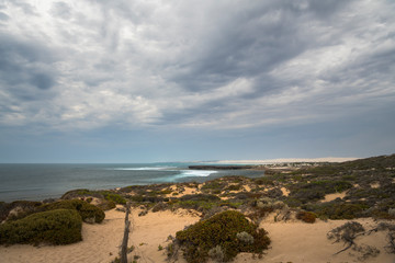 Dried out bottom of Lake MacDonnell, South Australia