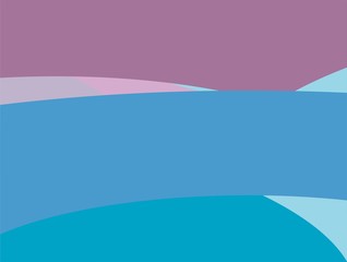 Colorful Blue and Purple, Abstract Modern Shape Background or Wallpaper