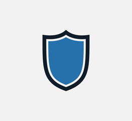 Shield icon vector logo design template