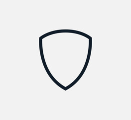 Shield icon vector logo design template