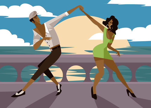 cuban salsa timba rumba dancers