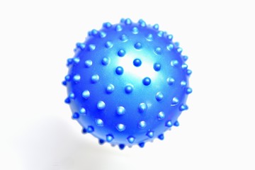 コロナウイルス（イメージ）のようなゴムボール（単体）