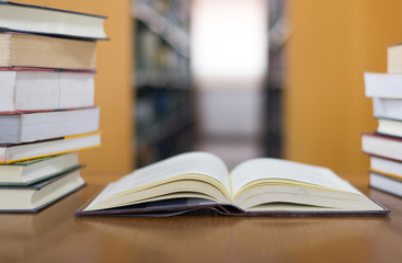 open books