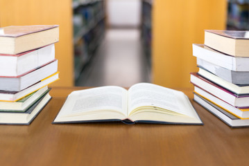 open books