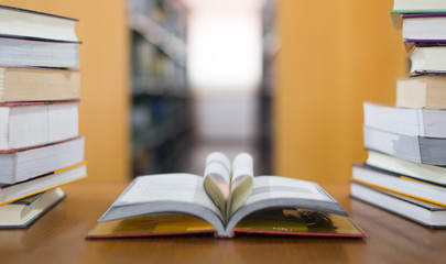Open the book to make the heart image