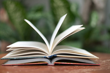 open books