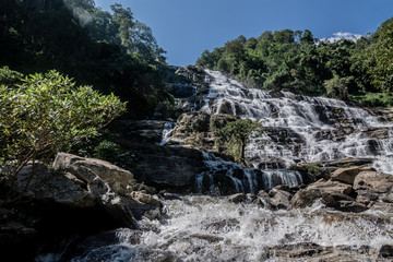 Mae Ya Waterfall in Chang Mai Thailand