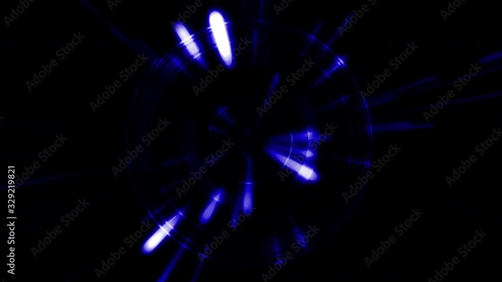 Poster abstract futuristic hud countdown, modern 3d animated numerals, from ten to zero, high tech science 