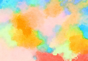 Obraz na płótnie Canvas WaterColor Pastel Background.