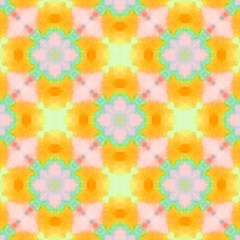  Luxury background with decorative geometric ornament. Retro creative design. geometric pattern in floral style. Simple fashion fabric print.For Interior Design, Printing, Web And Textile Design.