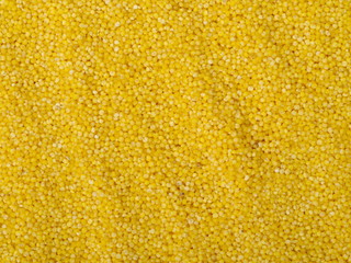 Millet yellow background