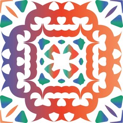 Decorative color ceramic talavera tiles.