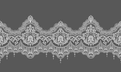 Classic paisley and lace pattern, wallpaper pattern