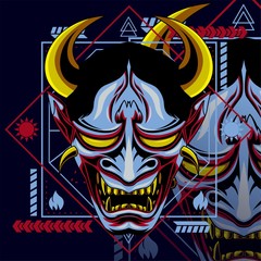 HANYA DARK SHINIGAMI DESIGN GEOMETRIC