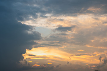 Beautiful blue sky with clouds background.Sky clouds.Sky with clouds weather nature cloud blue