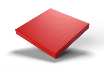 Blank Balancing Yoga Pad for mock up and branding, 3d render illustration.
