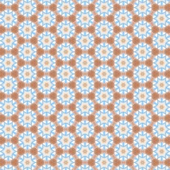 Seamless oriental pattern with geometric ornaments. Arabic seamless texture background.