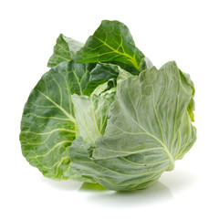 Fototapeta premium cabbage on white background