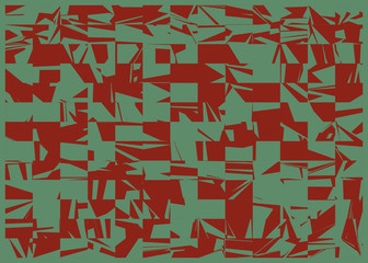 Abstract Random Color Polygones Generative Art background illustration