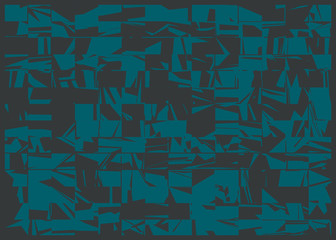 Abstract Random Color Polygones Generative Art background illustration